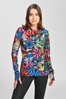 Blouse Zip Mosaic Fern - packshot