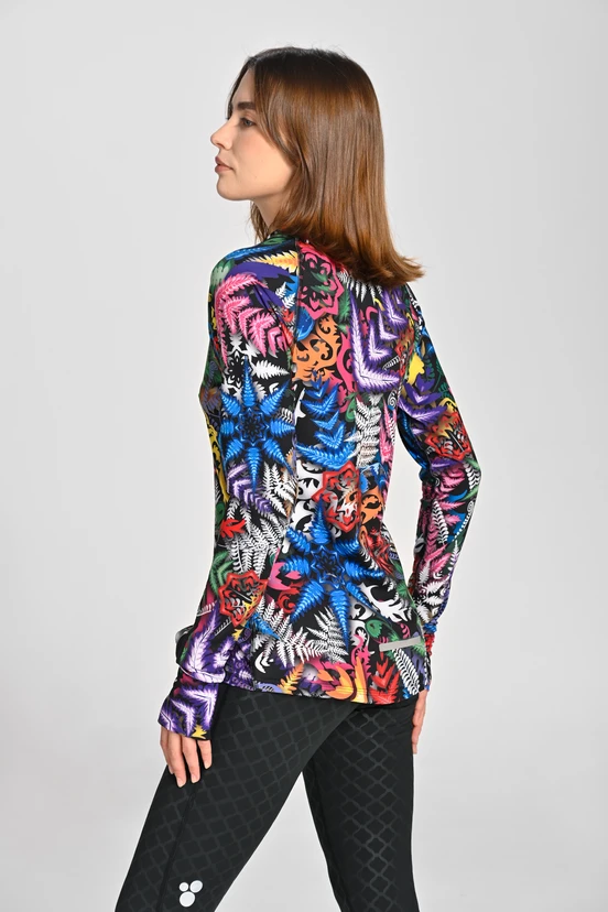Blouse Zip Mosaic Fern - packshot