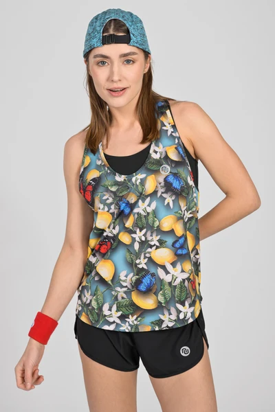 Women's boxer tank top Limone