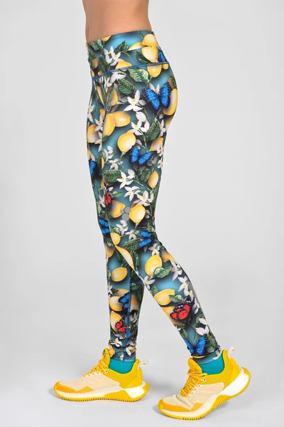 Leggings regular with waistband Pro Limone