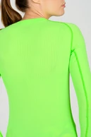 Oddychující sportovní dlouhý rukáv Ultra GloLime - packshot