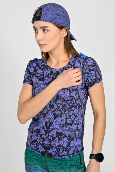Sports T-shirt Basic Ornamo Viola