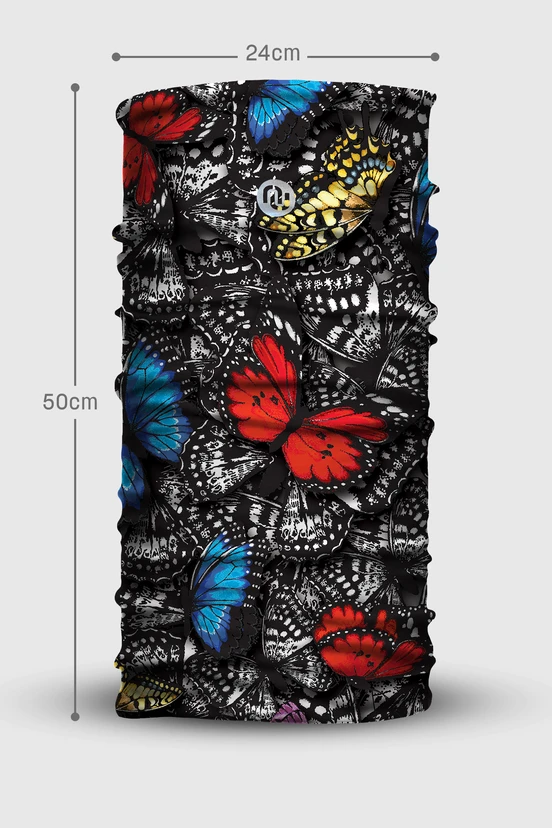 Wielofunkcyjny komin sportowy Butterfly - packshot