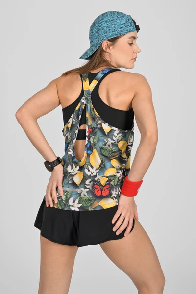 Women's boxer tank top Limone