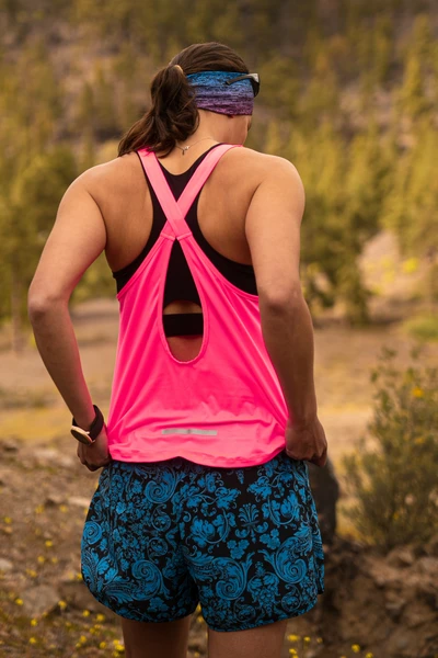 Women's boxer tank top Pink